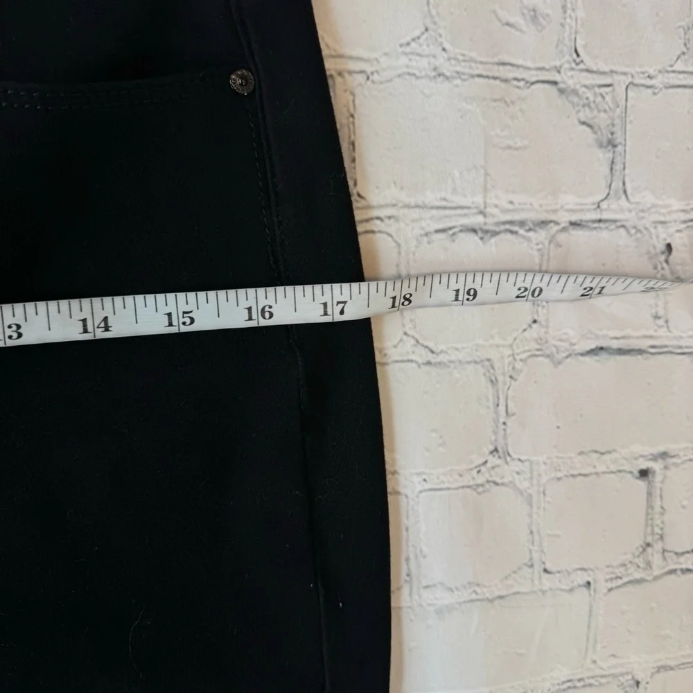 ✅ White House Black Market Black Skinny High Rise ankle jeans size 4 - Picture 10 of 12
